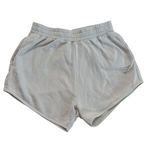 Gymshark Cotton Blend High Rise Lounge Wear Shorts with Pockets M